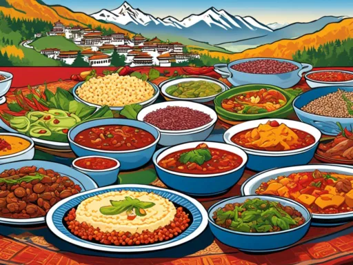 Bhutanese Culinary Discoveries