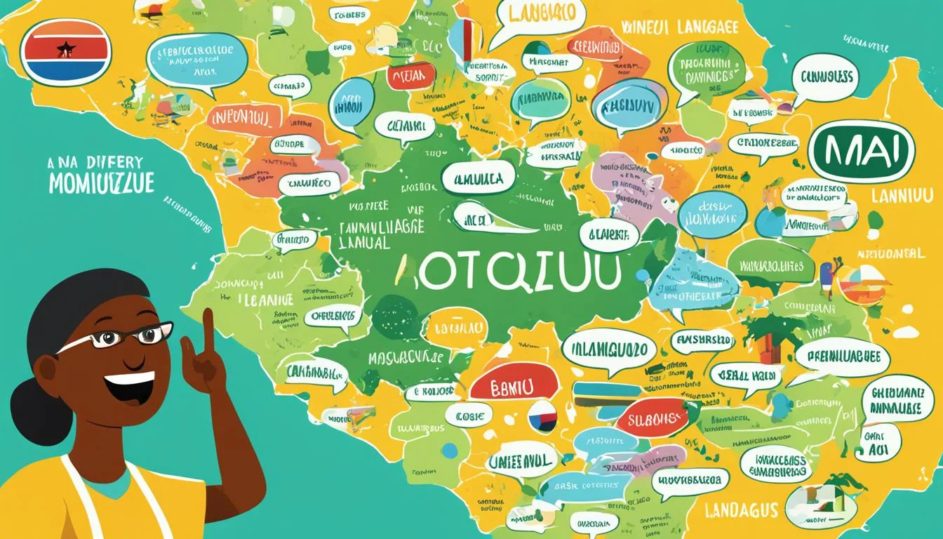 languages spoken Mozambique